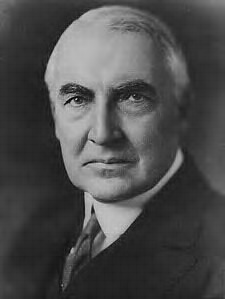 Warren Gamaliel Harding, repubblicano (presidente dal 1921 al 1923)