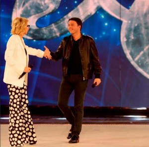 maria de filippi-matteo renzi-amici 12-serale-