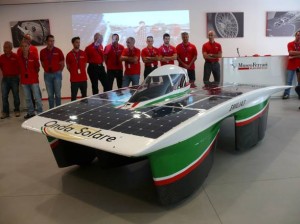 Emilia 3, l'auto solare progettata a Maranello