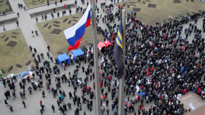 Manifestazioni a Donetsk
