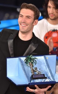 Giovanni Caccamo, vincitore delle Nuove Proposte 2015