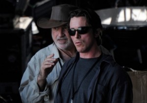 Terence Malick e Christian Bale